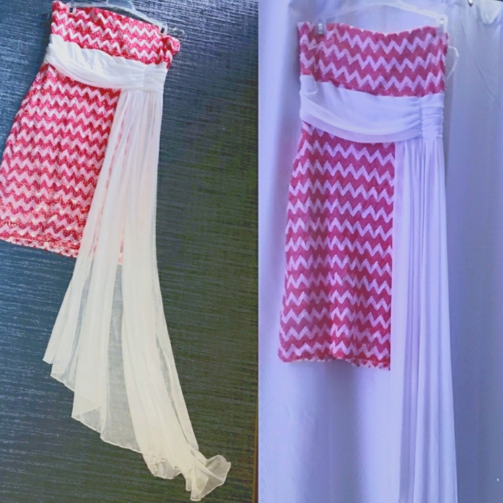 Womens strapless dress